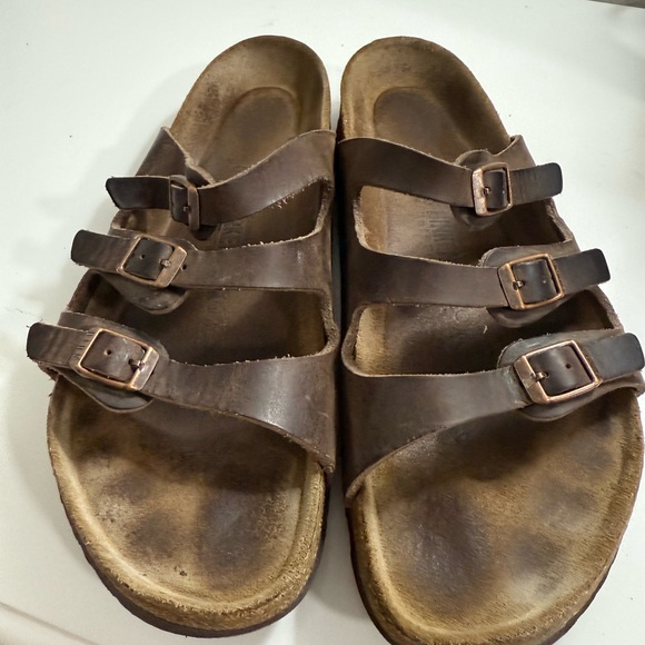 Birkenstock Brown Men's Sandals - Picture 2 of 5